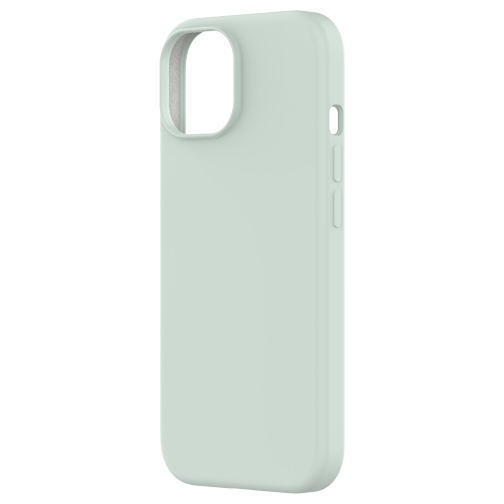 Coque Touch Pure GRS compatible MagSafe pour iPhone 15 Plus verte