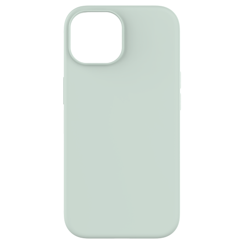 Coque Touch Pure GRS compatible MagSafe pour iPhone 15 Plus verte