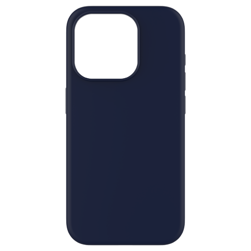 Coque Touch Pure GRS compatible MagSafe pour iPhone 15 Pro Max bleue