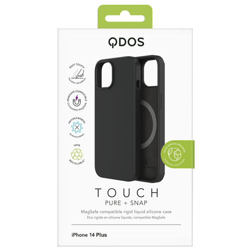 Coque Touch Pure GRS compatible MagSafe pour iPhone 14 Plus