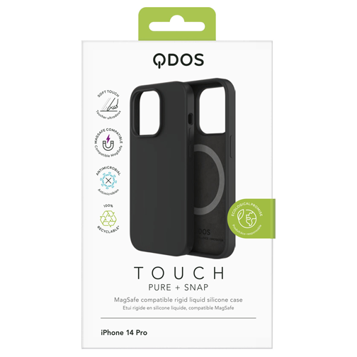 Coque Touch Pure GRS compatible MagSafe pour iPhone 14 Pro
