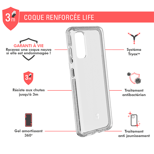 Coque Renforcée Force Case Life pour Samsung S20 FE