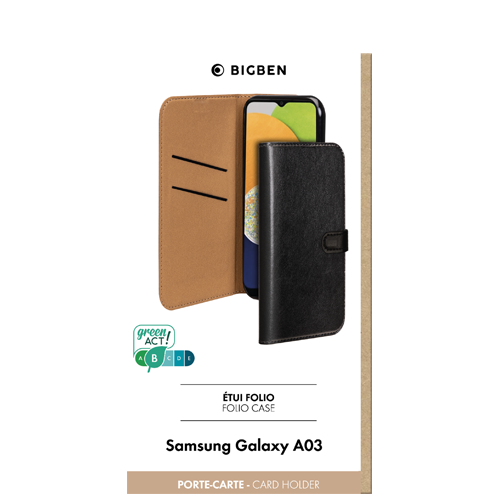Etui à rabat Wallet pour Samsung Galaxy A03