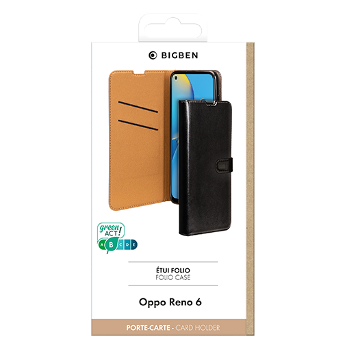 Etui à rabat Wallet pour Oppo Reno 6