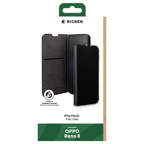 Etui à rabat Wallet GRS pour OPPO Reno 8