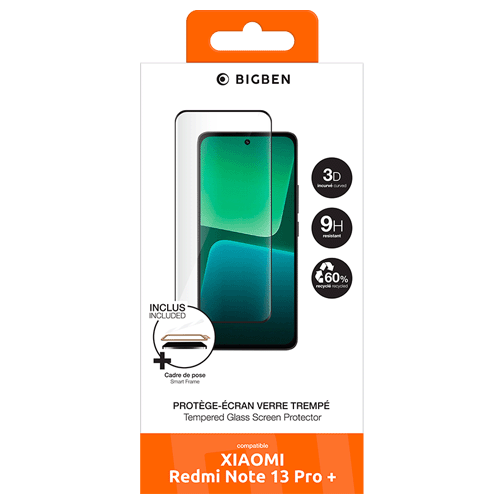 Film Bigben GRS pour Xiaomi Redmi Note 13 Pro Plus 5G : prix, avis,  caractéristiques - Orange