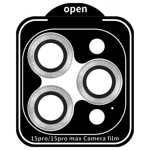 Film Tiger Glass+ Diamant pour objectif d'iPhone 15 Pro & 15 Pro Max