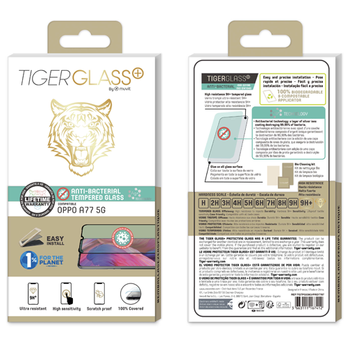 Film Tiger Glass+ pour OPPO A77