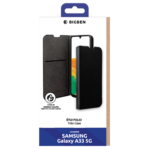 Etui à rabat Wallet GRS pour Samsung Galaxy A33 5G