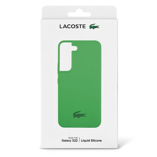 Coque Silicone Lacoste pour Samsung Galaxy S22