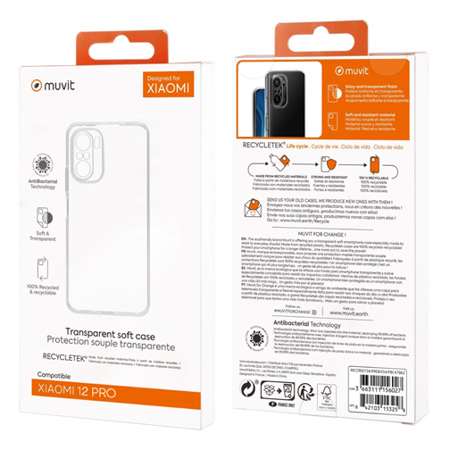 Coque Ecoresponsable Recycletek pour Xiaomi 12 Pro