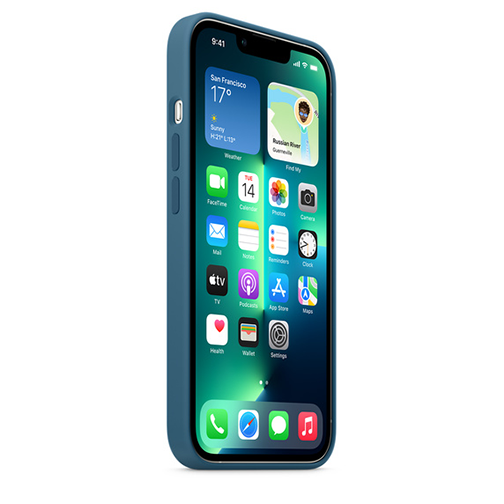 Coque en silicone avec MagSafe