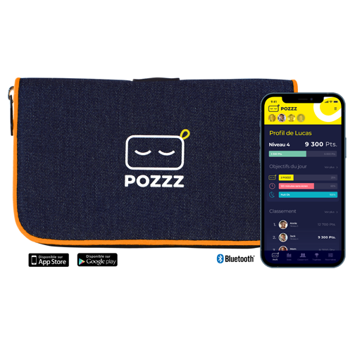 Pochette connectée POZZZ orange