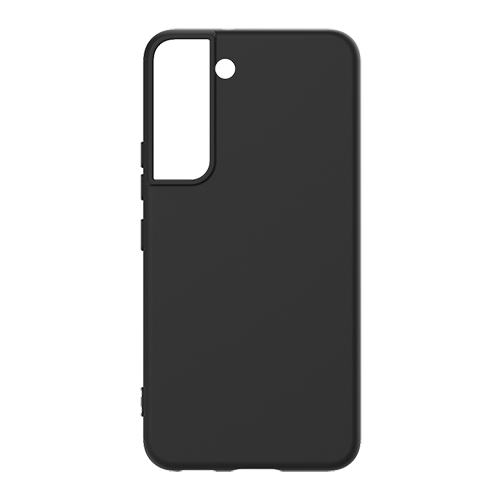 Coque Touch Silicone pour Samsung Galaxy S22 Noire