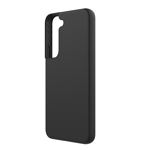 Coque Touch Silicone pour Samsung Galaxy S22 Noire
