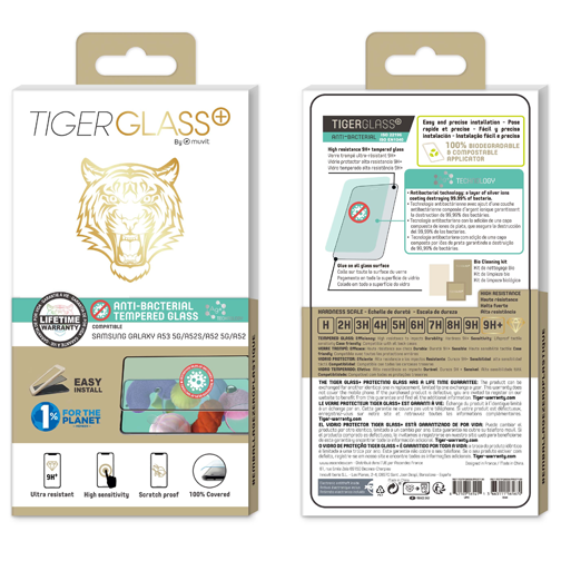 Film Tiger Glass+ pour Samsung Galaxy A52 5G & A53 5G