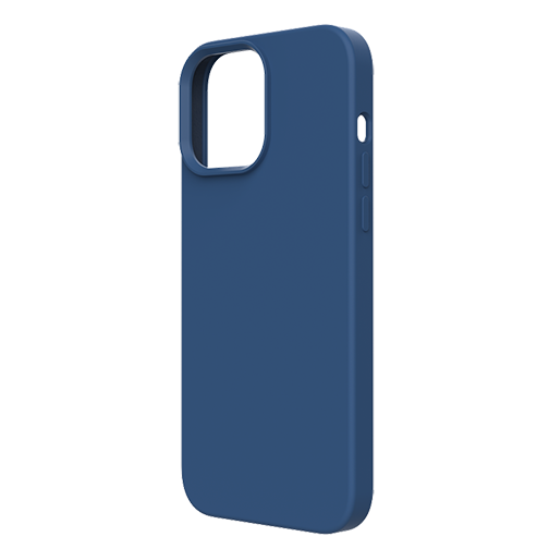 Coque Touch Pure compatible MagSafe pour iPhone 13 Pro Max Bleue