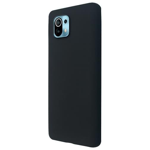 Coque Touch Silicone pour Xiaomi Mi 11 Lite Noire