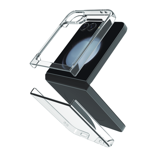 Coque Recycletek pour Samsung Galaxy Z Flip6 cristal