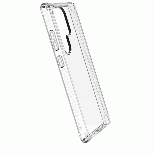 Coque renforcée made in France GRS pour Samsung Galaxy S24 Ultra cristal