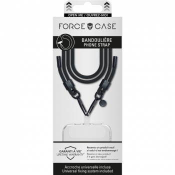 Bandoulière Force Case noire