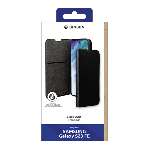 Etui à rabat Wallet GRS pour Samsung Galaxy S23 FE 5G