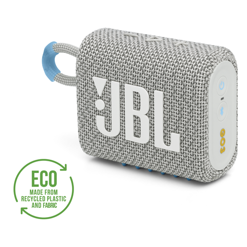 Enceinte JBL Go 3 Eco blanche