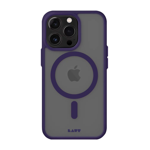 Coque LAUT compatible MagSafe pour iPhone 14 Pro Max violette