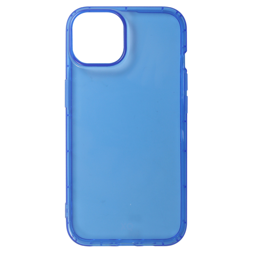 Coque Flex Air transparente pour iPhone 13 & 14 bleue