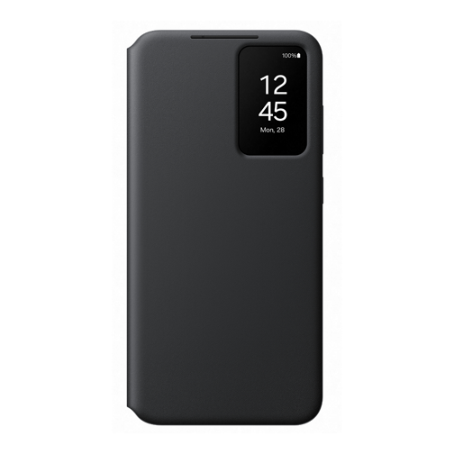 Étui à rabat Smart View pour Samsung Galaxy S24 Plus noir