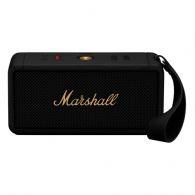 Enceinte Marshall Middleton Black and Brass noire