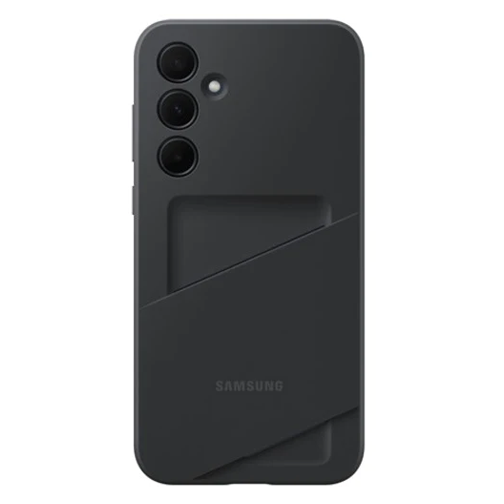 Coque Samsung avec porte-carte pour Samsung Galaxy A35 5G noire