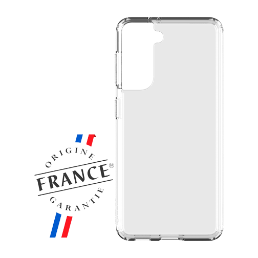 Coque made in France GRS pour Samsung Galaxy S21 cristal