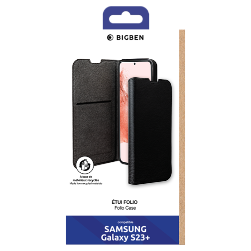 Etui à rabat Wallet GRS pour Samsung Galaxy S23+