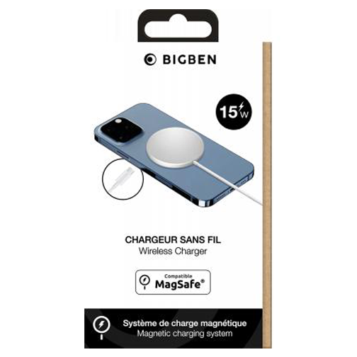 Chargeur à induction Bigben compatible MagSafe