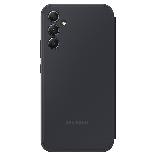Etui à rabat S View pour Samsung Galaxy A34 5G noir