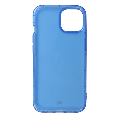 Coque Flex Air transparente pour iPhone 13 & 14 bleue