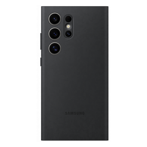 Étui à rabat Smart View pour Samsung Galaxy S24 Ultra noir