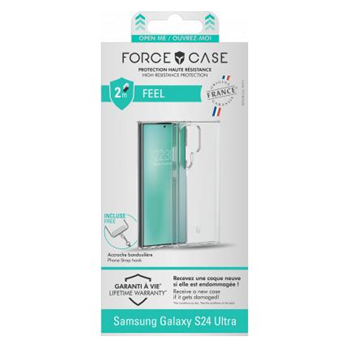 Pack film + coque + chargeur USB-C 45W pour Samsung Galaxy S24 Ultra