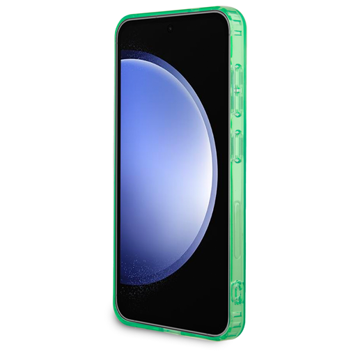 Coque Lacoste compatible Magsafe pour Samsung Galaxy S24 verte