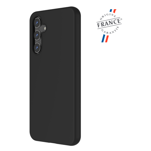 Coque Touch Silicone origine France Samsung A34 5G noire