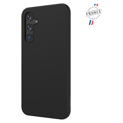 Coque silicone origine France pour Samsung Galaxy A25 5G noire