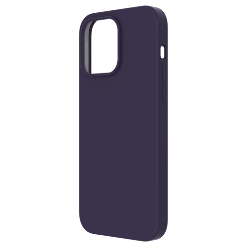 Coque Touch Pure GRS compatible MagSafe pour iPhone 14 Pro violette