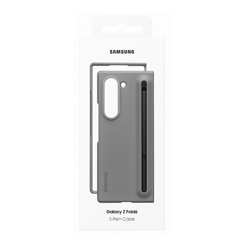 Etui à rabat avec S Pen inclus pour Samsung Galaxy Z Fold6 Gris