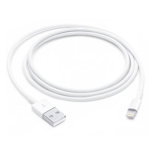 Câble de charge Apple USB-A vers Lightning 1 mètre blanc