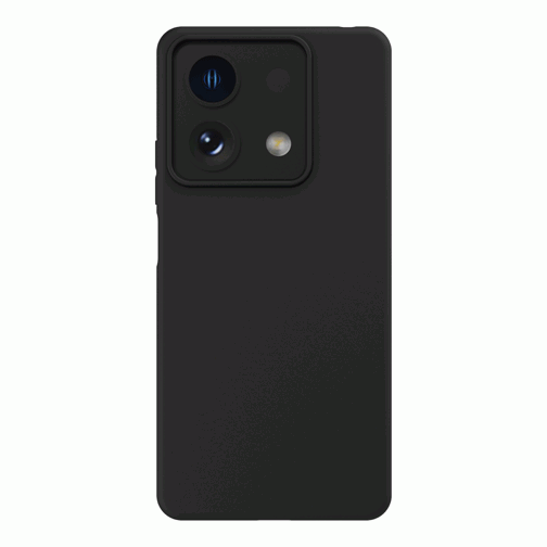 Coque silicone origine France pour  Xiaomi Redmi Note 13 5G noire