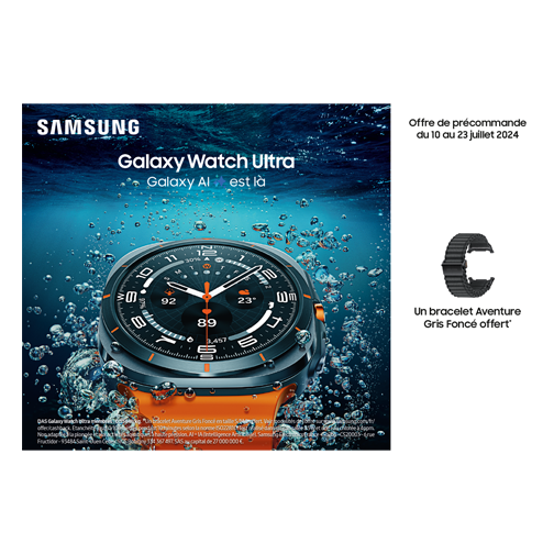 Samsung Galaxy Watch Ultra 4G 47mm gris titane
