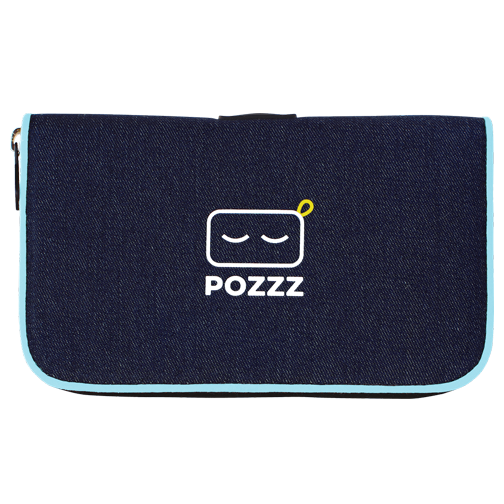 Pochette connectée POZZZ bleue