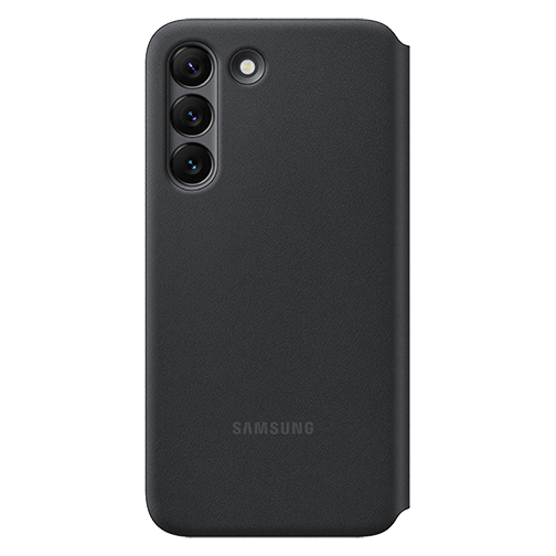 Etui à rabat Led View Samsung Galaxy S22 Noir