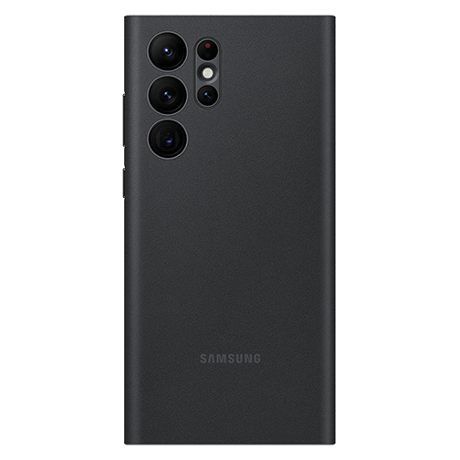 Etui à rabat Led View Samsung Galaxy S22 Ultra Noir